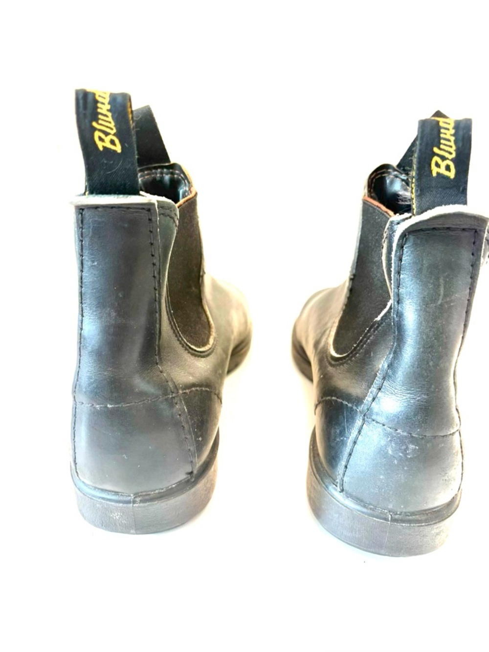 Blundstone Black Leather Chelsea Boots - Picture 4 of 11
